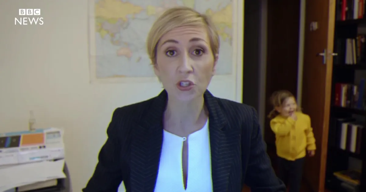 ¿Cómo manejaría una madre la difícil situación del "padre de la BBC"?