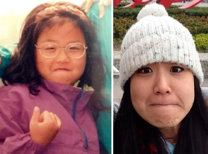When Success Kid Meets 60 Year Old Girl - You Get Me... When I Was 8 (Me Then And Now)