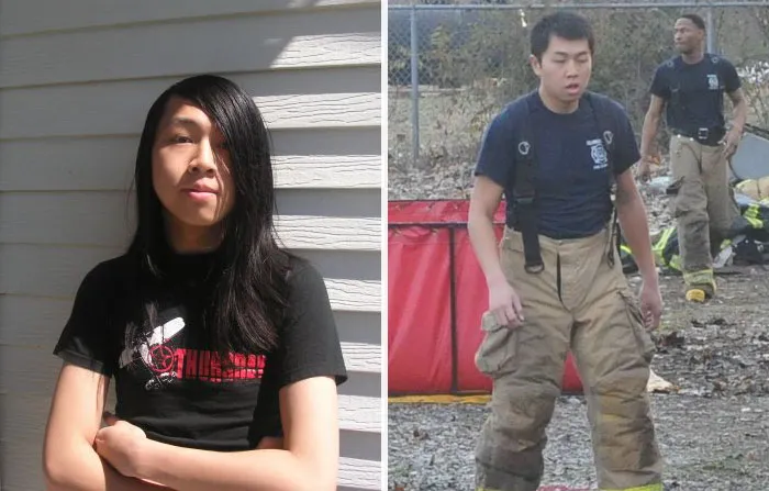 Mi yo de hace 8 años no se habría creído que me cortaría el pelo y sería bombero