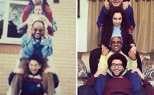 303 Of The Most Creative Recreations Of Childhood Photos Ever (Add Yours)