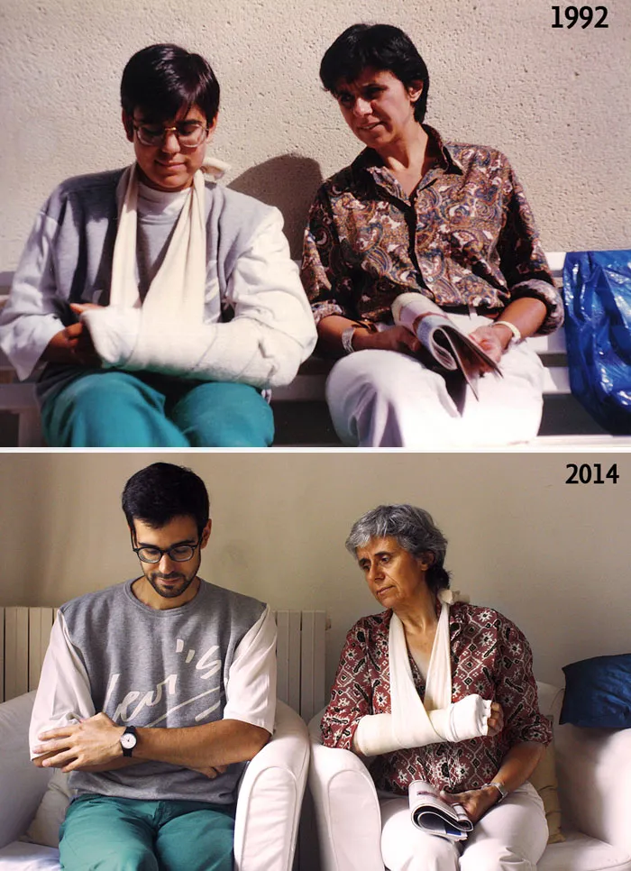 Me And My Mother 22 Years Later, It Belongs To Her To Have A Plaster