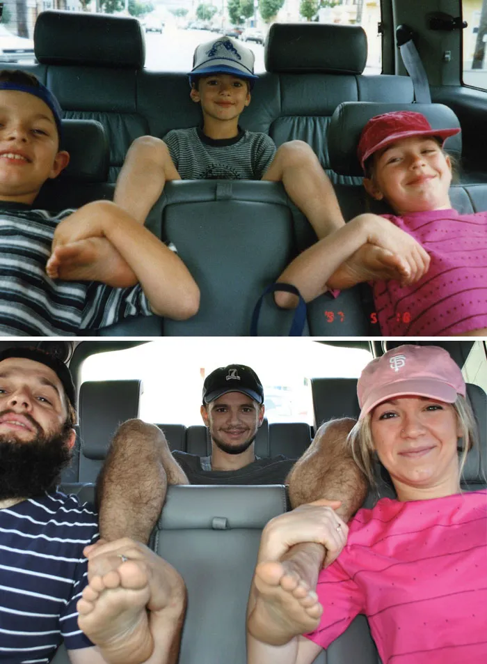 My Brothers' And My Gift For My Parents: A Calendar Of Recreated Photos