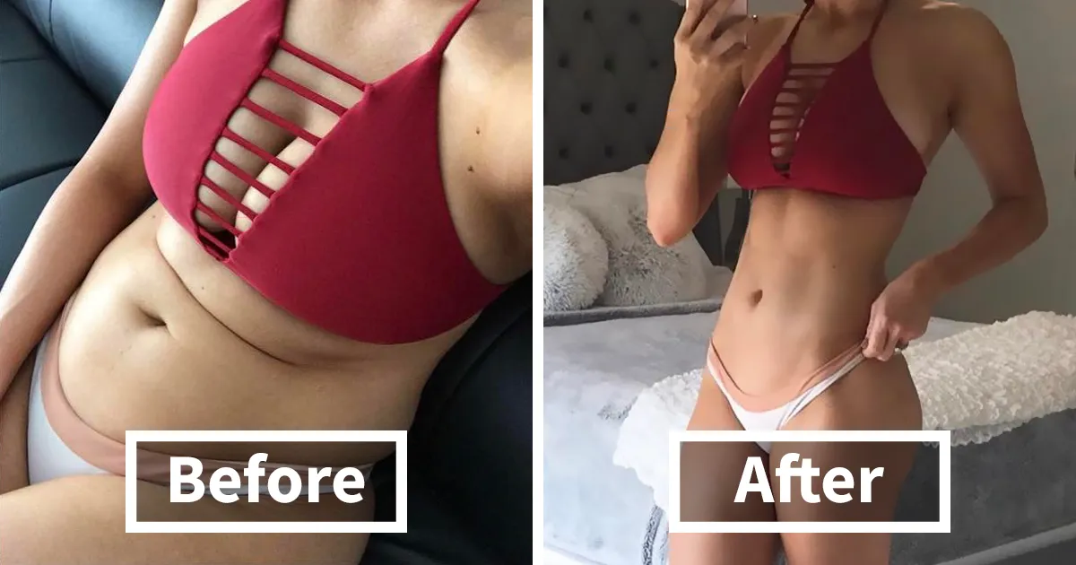 32 Nude Before-and-After Photos - Good Posture Vs. Bad Posture