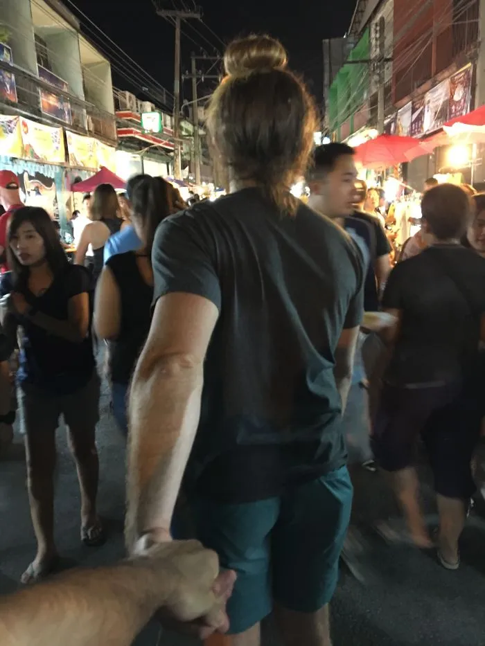 Checking Out The Sunday Night Market In Chiang Mai