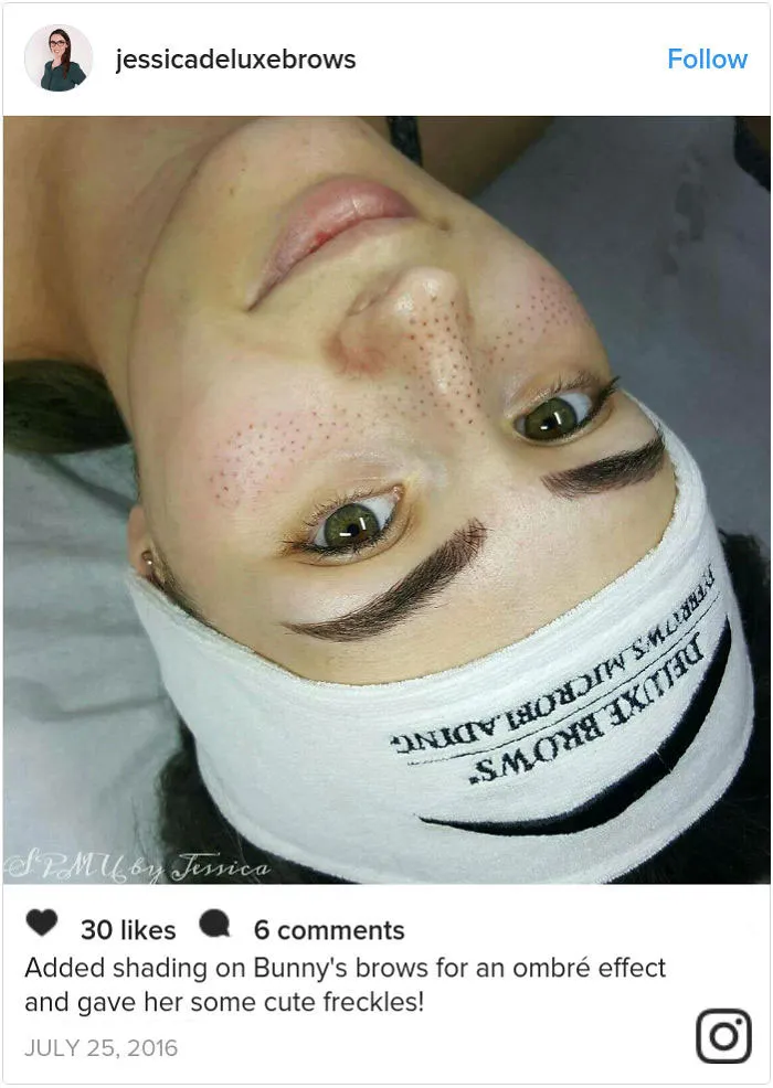 Tattooing Freckles On Your Face Is The New Beauty Craze, And They Look Surprisingly Beautiful