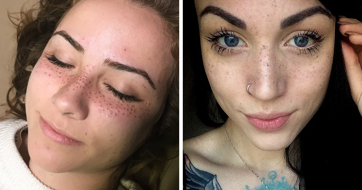 Lo último en belleza es tatuarse pecas en la cara, y quedan sorprendentemente bonitas