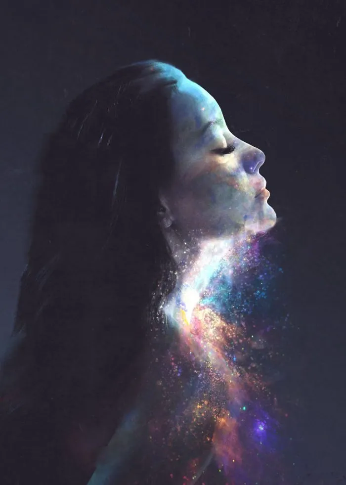 Galaxy Themed Women