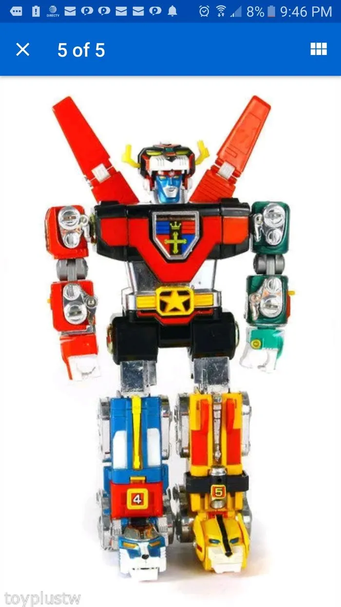 Voltron Action Figures!!!
