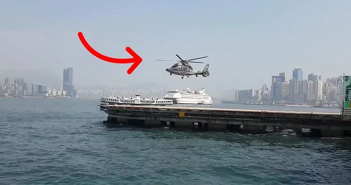What Happens When Camera's Shutter Syncs Perfectly With A Helicopter's Rotor Will Mess With Your Mind