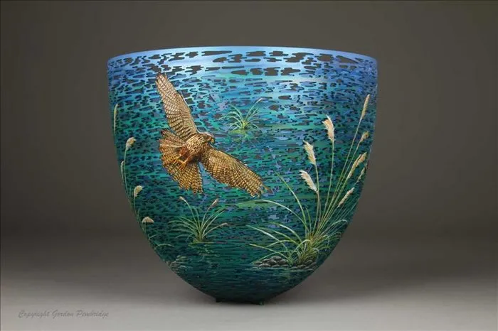 Kenya-Born Artist Hand-Carves Intricate Scenes Of Local Nature On Wood