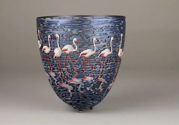 Kenya-Born Artist Hand-Carves Intricate Scenes Of Local Nature On Wood