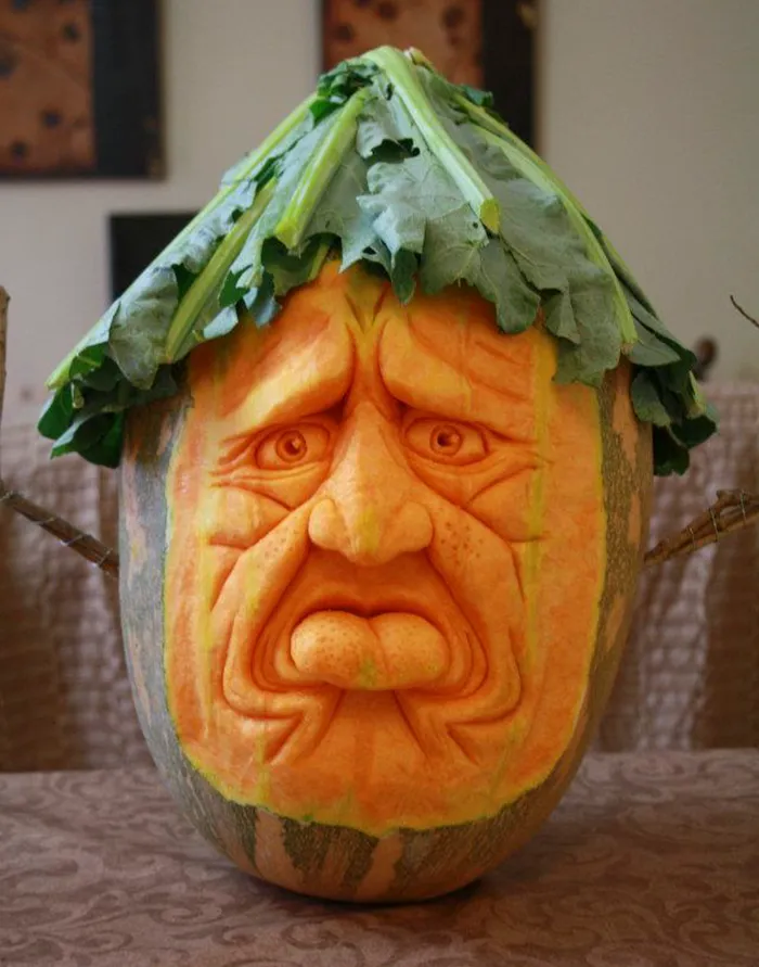 I Turn Fruits And Vegetables Into Intricate Carvings