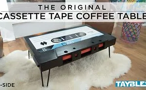 The $250 Cassette Tape Coffee Table