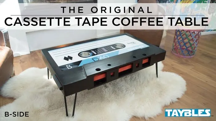 The $250 Cassette Tape Coffee Table