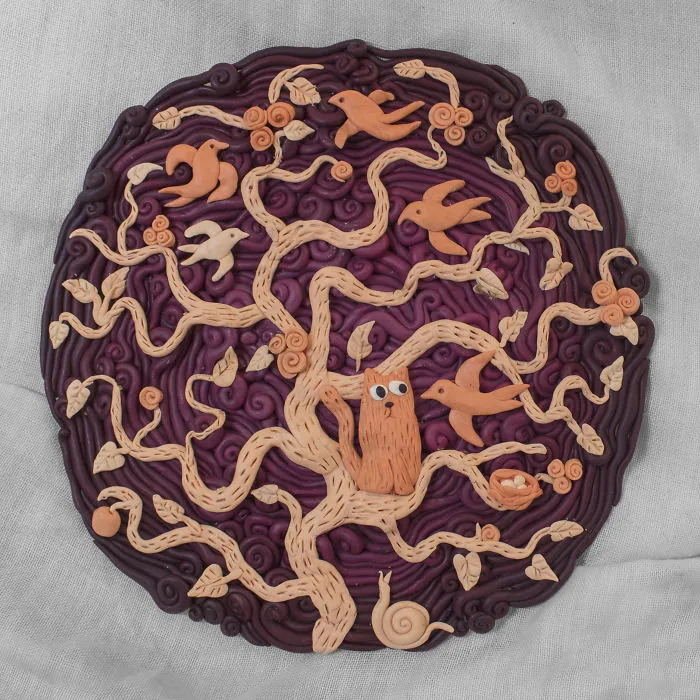 I Rediscovered The Joy Of Creating Pictures From Polymer Clay
