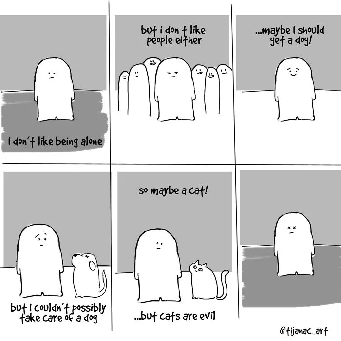 I Cope With My Everyday Problems By Drawing Comics (21 Pics)