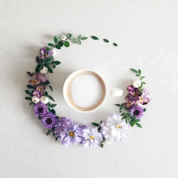 Japanese Artist Creates A Unique Visual Diary While Having Her Coffee