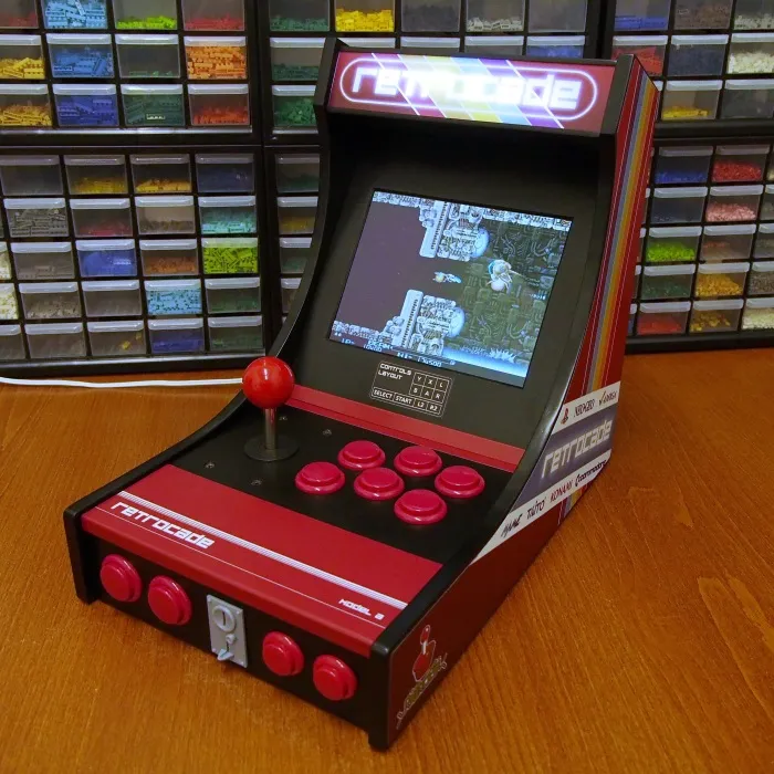 I 3D Printed My Own Bartop Arcade Machine