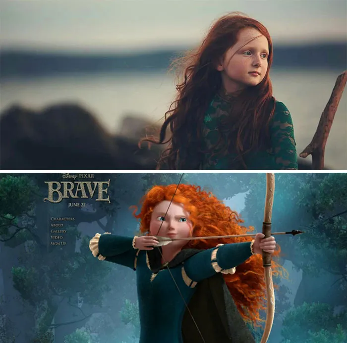 My Daughter Izzy Looks Like Merida From Brave