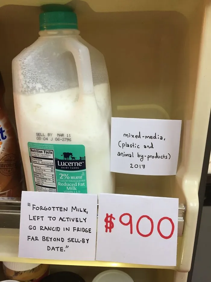 El valor de la "Leche olvidada..." se ha incrementado con el tiempo, de 700 a 900$