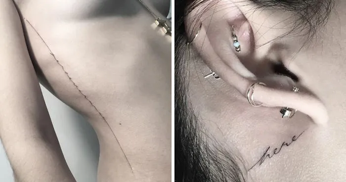 68 Typographic Tattoos By Léo Gavaggio That Are Both Delicate And Sophisticated At The Same Time