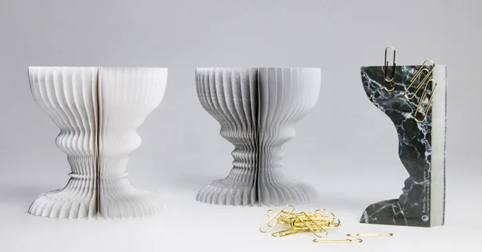 Face Or Vase? Rubin Vase Sticky Notes Show You The Figure-Ground Illusion With Human Evolution History