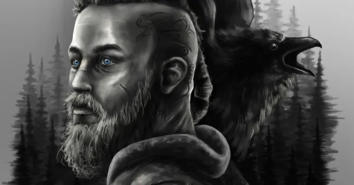 Ragnar Lothbrok Speedpaint Process