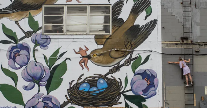 I Was Inspired By All The Beautiful Murals In My City