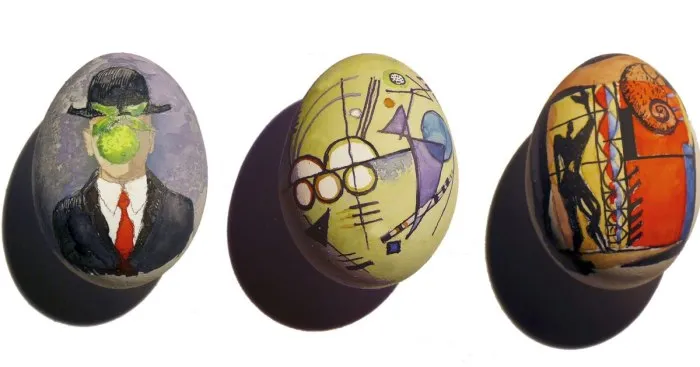 Every Year I Create Easter Eggs With Masterpieces