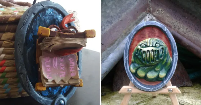 17 Hearthstone Sculptures Turned In To Relief Sculptures