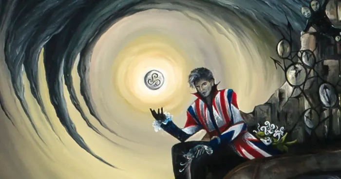 I Took 8 Months To Research And Create This Epic Painting Of David Bowie