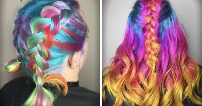 Rainbow Hair