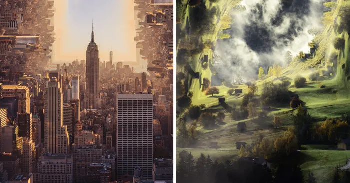 Inspired By My Favorite Movies, I Bend Landscapes In Photoshop