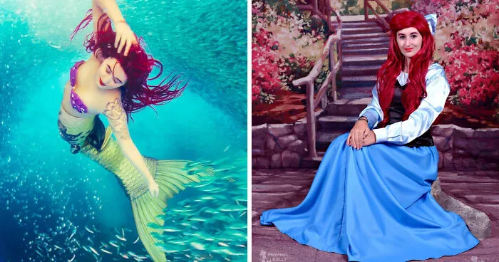 Disney Obsessed Girl Spent Over $3,000 Usd To Transform Herself Into The Little Mermaid