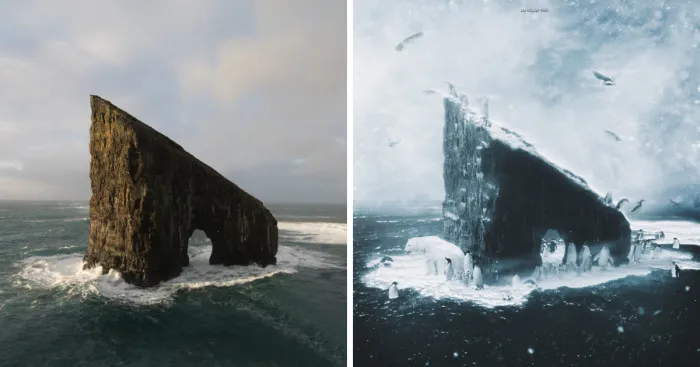 I Create These Winter Manipulations