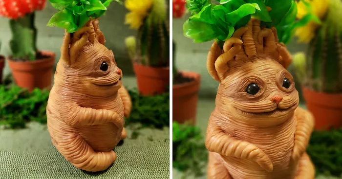 We Create Mandrake Root Dolls From The Movie “Harry Potter”