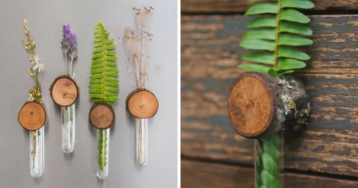 I Made Magnetic Vases For Flowers