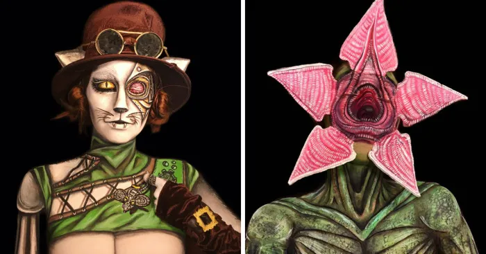 I Spend 10-20 Hours At A Time Turning Myself Into Different Characters