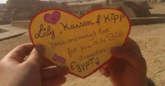 I Want To Show My Kids That My Love Reaches So Far!