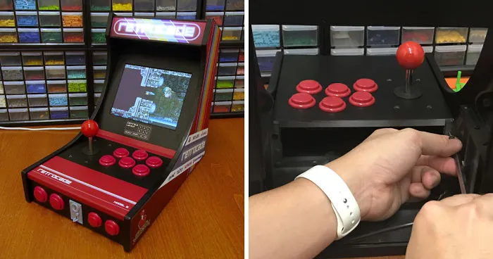 I 3D Printed My Own Bartop Arcade Machine