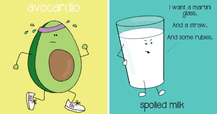 I'm A Word Nerd Who Draws A Daily Pun