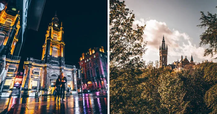 I Was Wandering Around The City Of Glasgow