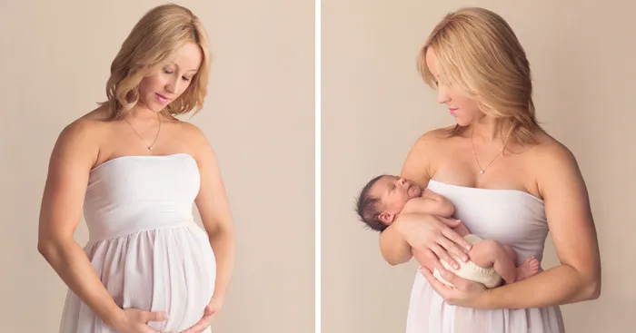 Baby In Womb: Before And After