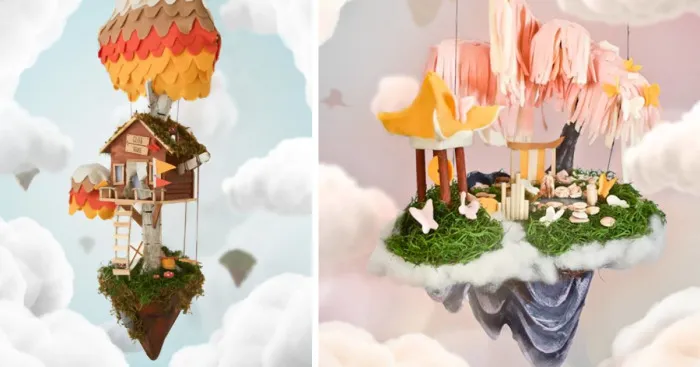 I Designed Themed Floating Islands