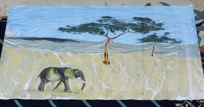 I Painted Elephants On Water