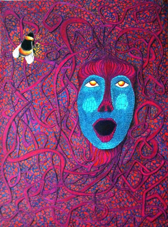 This Is My First Mixed Media Art Along With A Little Write Up By Me