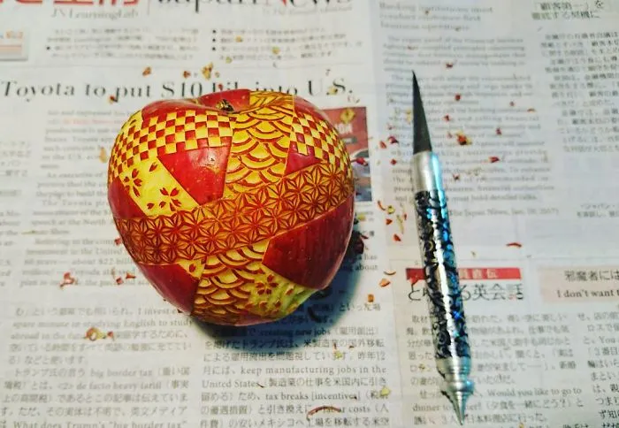 10+ Increíbles alimentos tallados, por el artista japonés Gaku