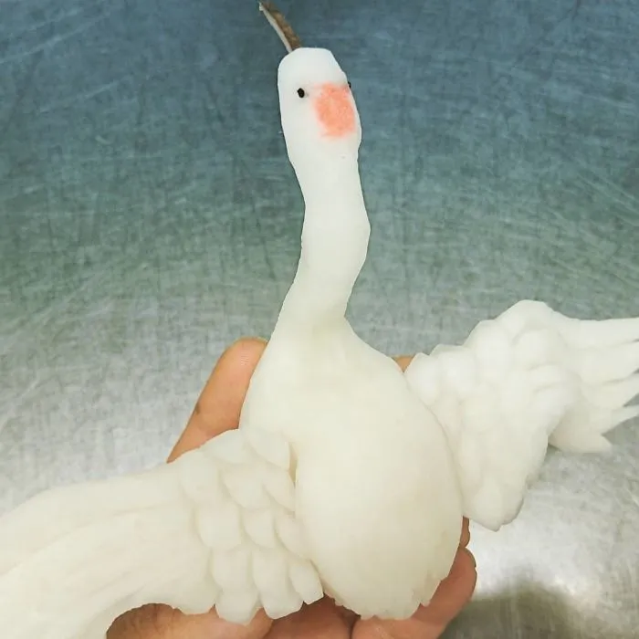 10+ Increíbles alimentos tallados, por el artista japonés Gaku