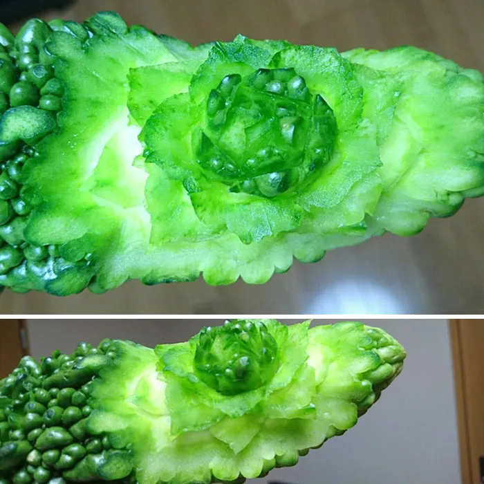 10+ Increíbles alimentos tallados, por el artista japonés Gaku