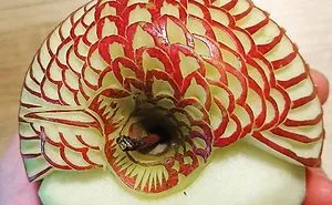 63 Unbelievable Food Carvings By Japanese Artist Gaku